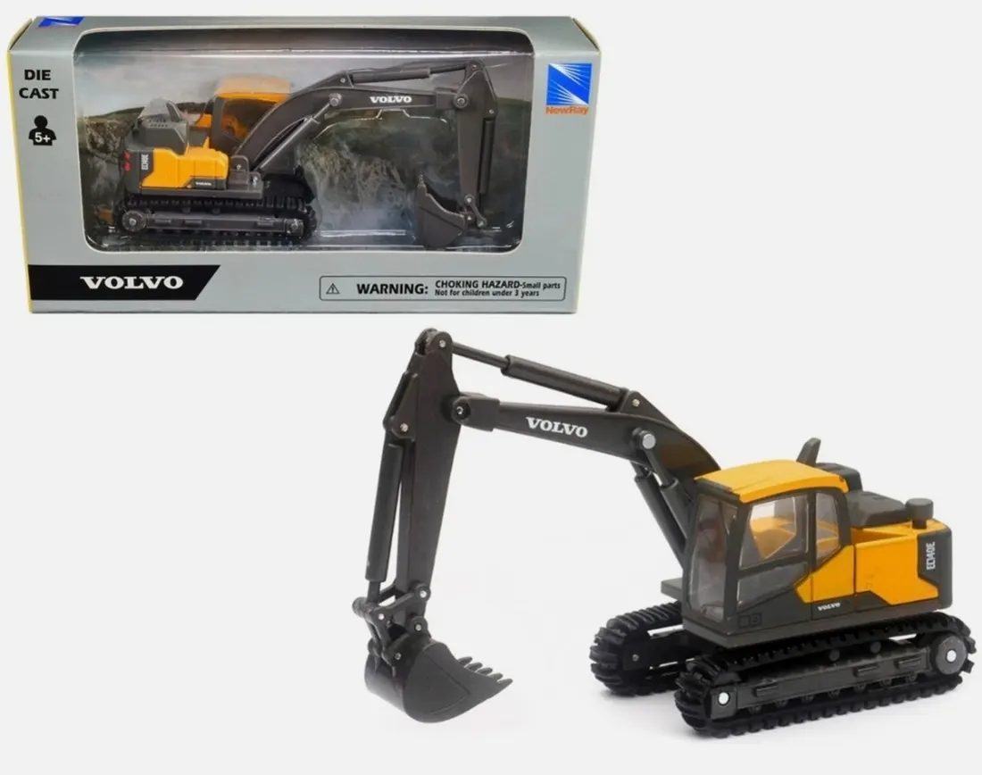 Volvo EC140E Excavadora Tipo Oruga Amarillo