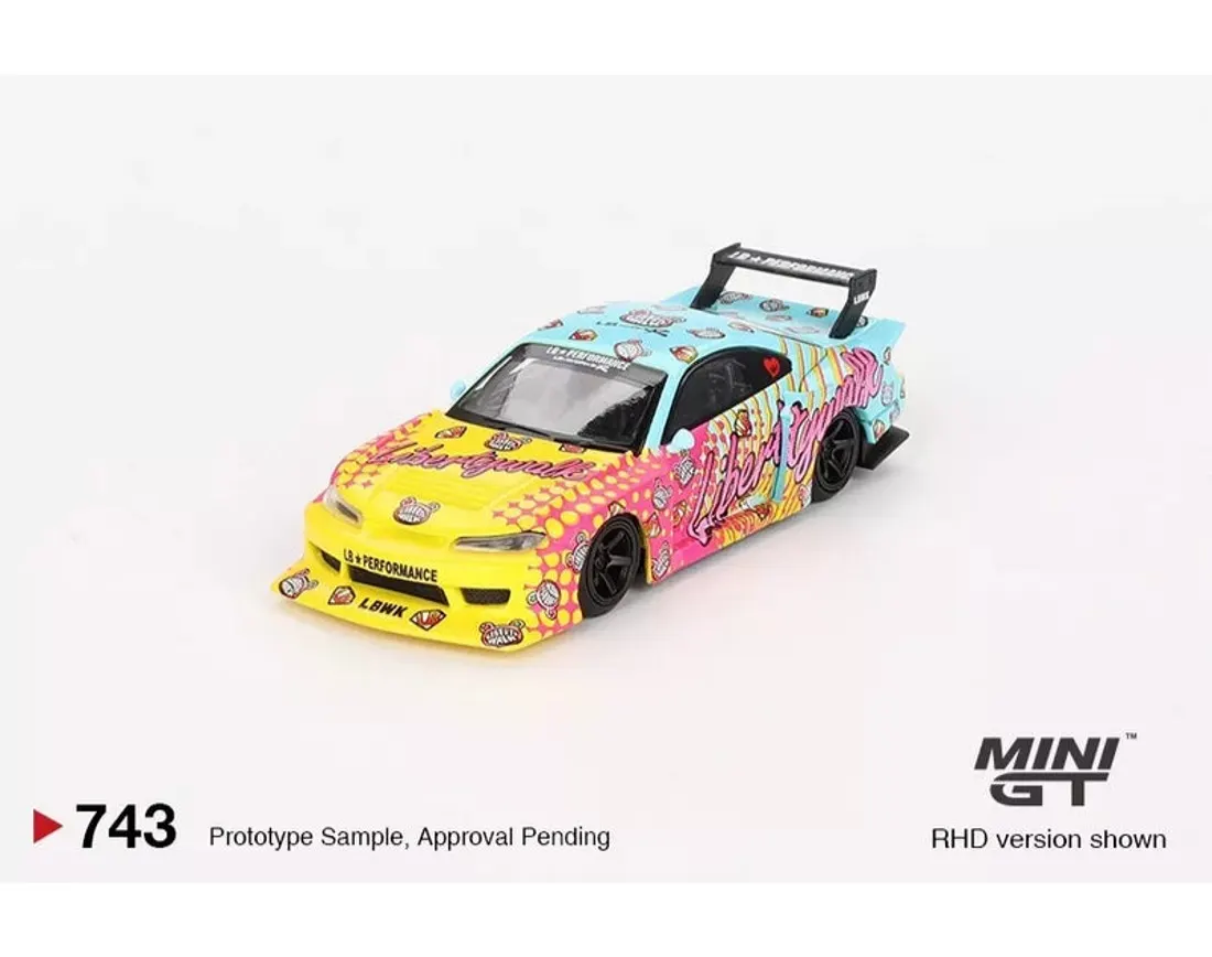 Diecast - Nissan Silvia (S15) LB-Super Silhouette, LBWK