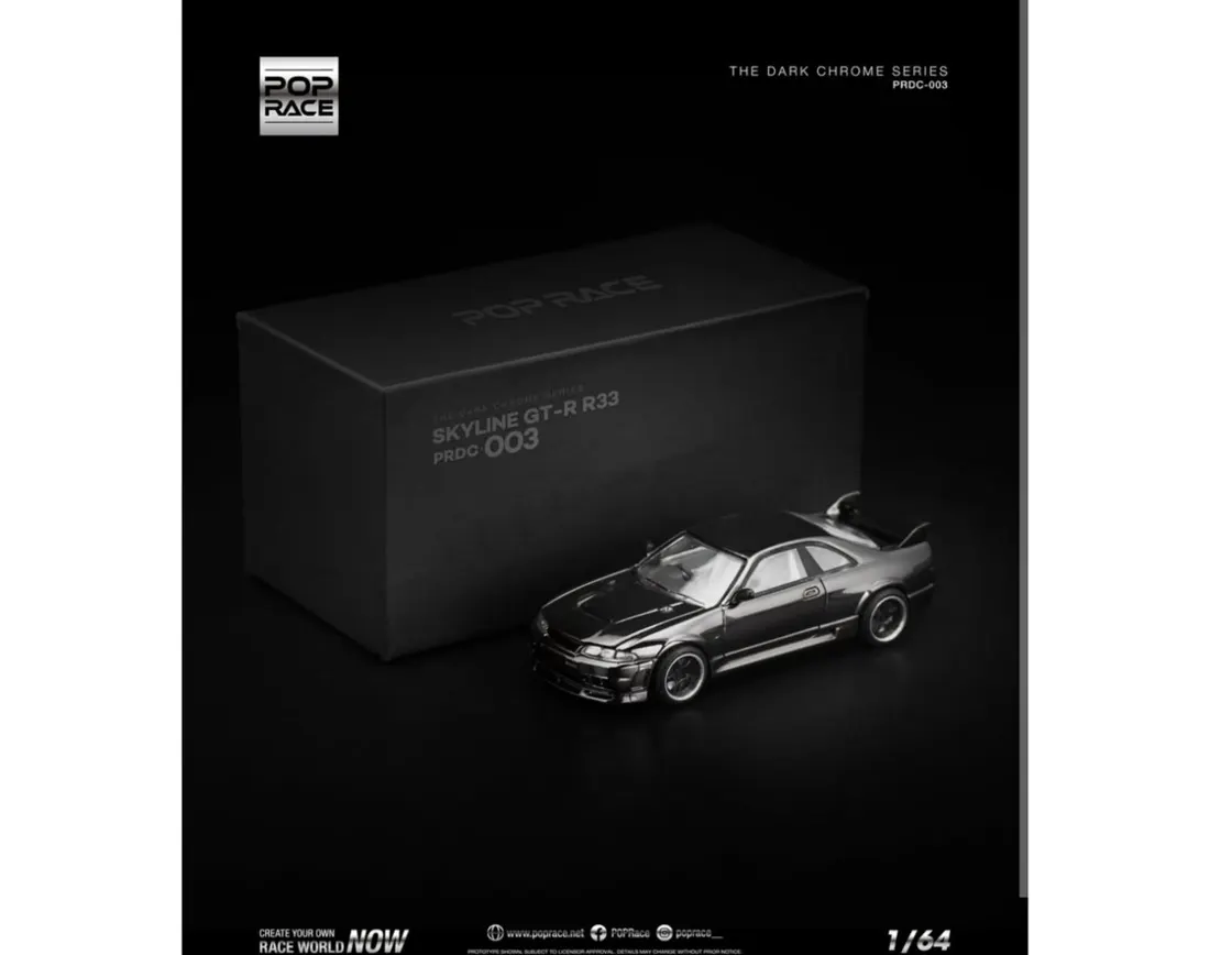 Nissan Skyline GT-R R33 Dark Chrome