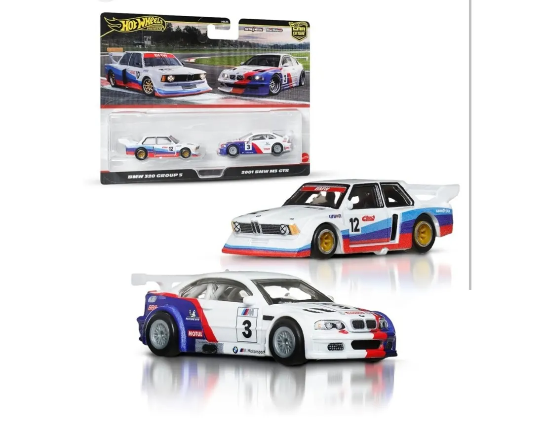 BMW 320 Group 5 12 & 2001 BMW M3 GTR 3