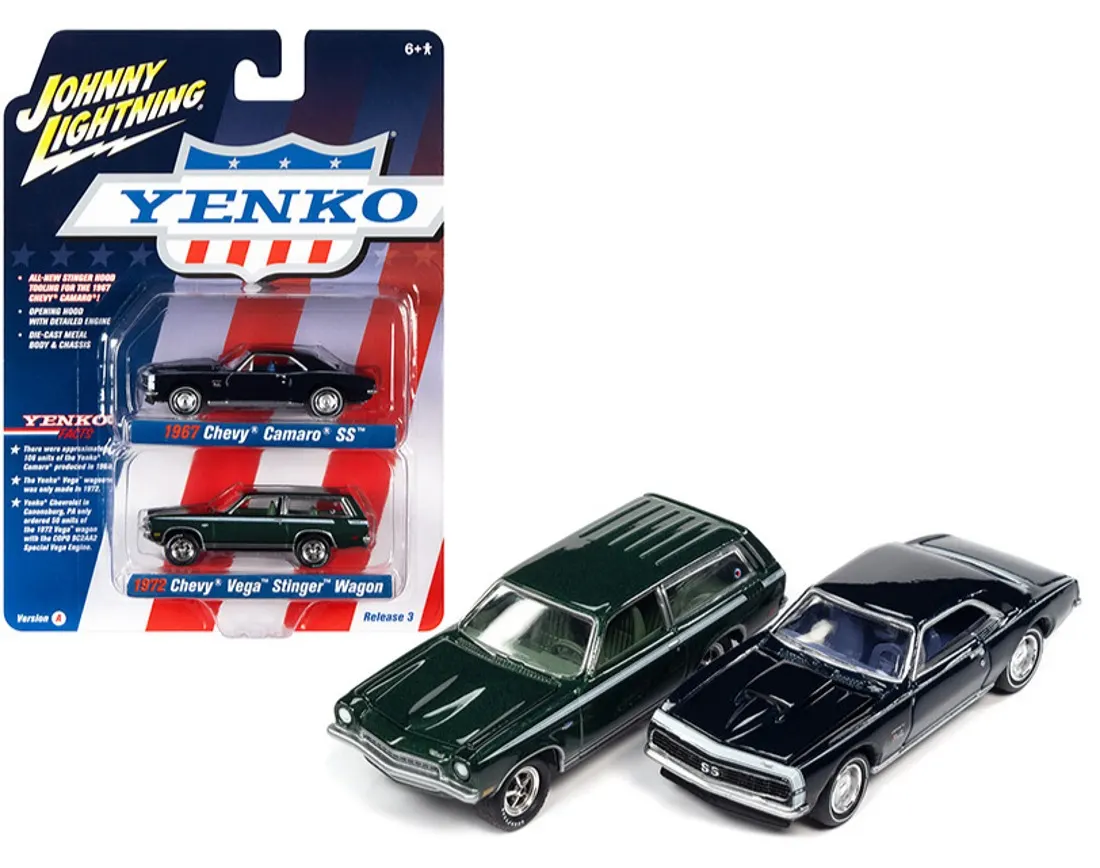 1967 Chevy Camaro SS & 1972 Chevy Vega Stinger Wagon