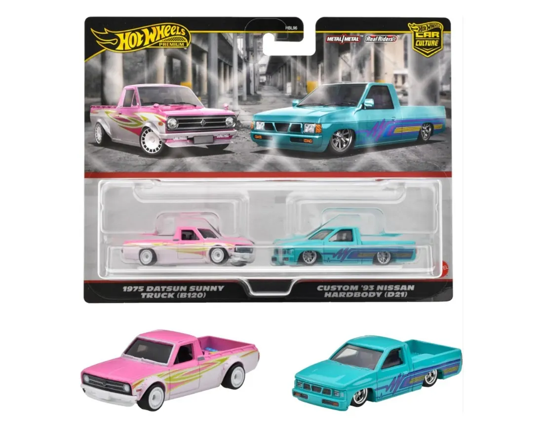 1975 Datsun Sunny Truck (B120) Custom 93 Nissan Hard Body (D21