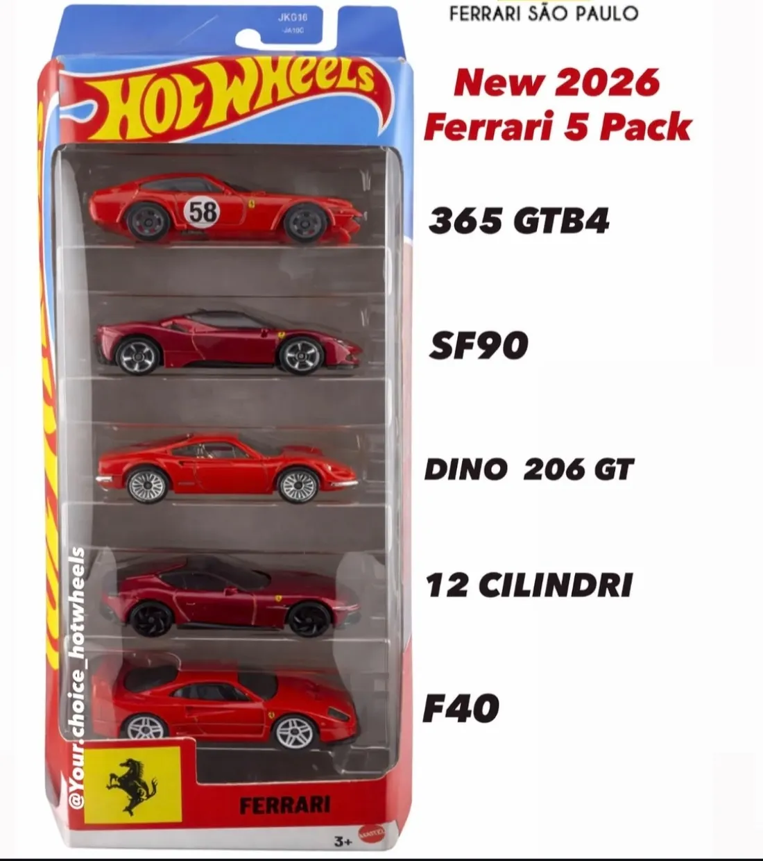 5pack Ferrari