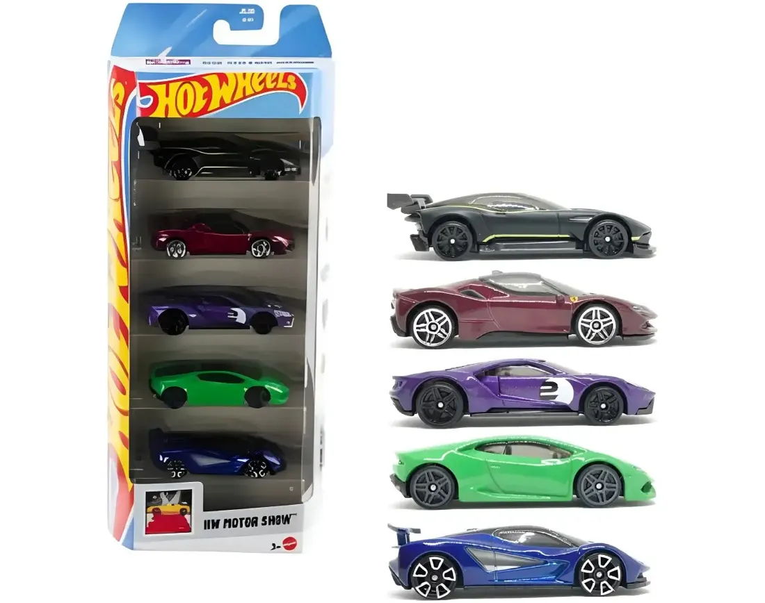 5pack Hot Wheels HW Motor Show