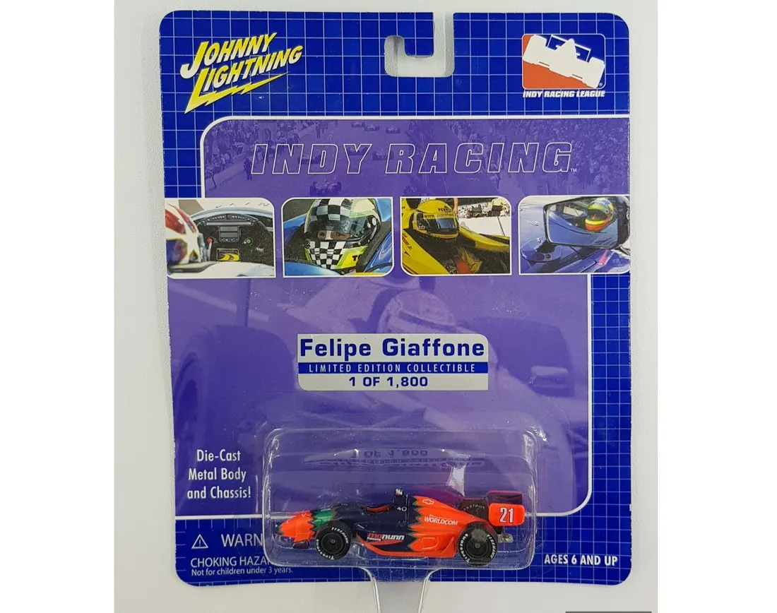 Indy Car Felipe Giaffone #21 | WorldCom