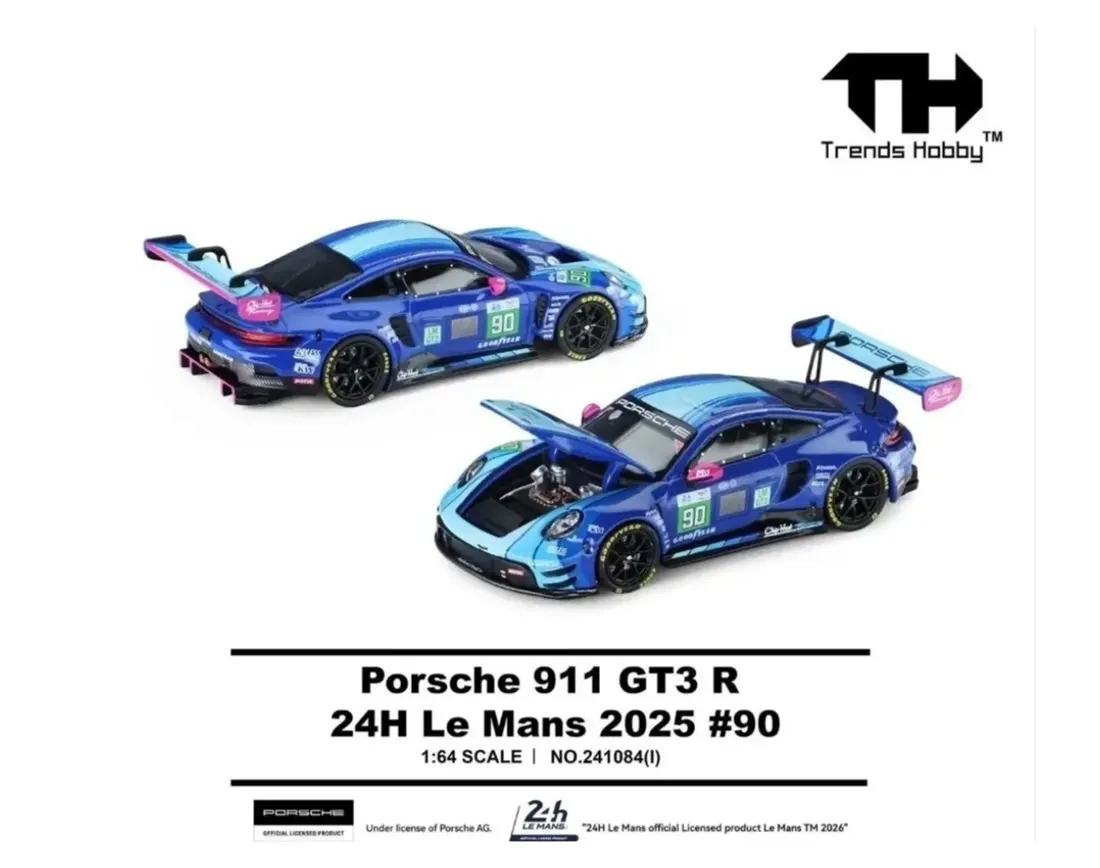 Porsche 911 GT3 R Le Man 24H 2025 #90 Chip Hart Racing