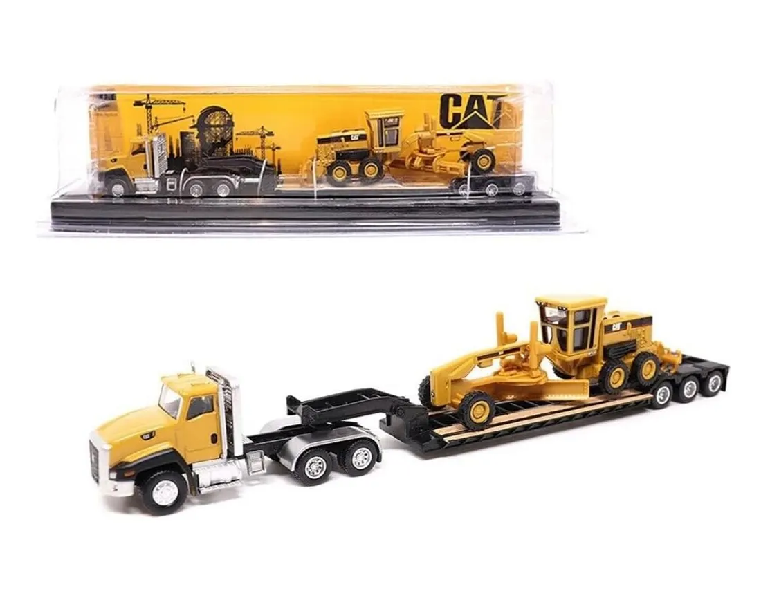 Lowboy Cat CT660 & Niveladora