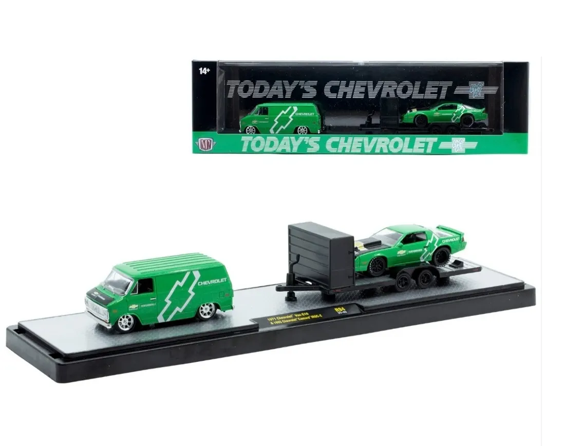 1971 Chevrolet Van G10 & 1985 Chevrolet Camaro IROC-Z